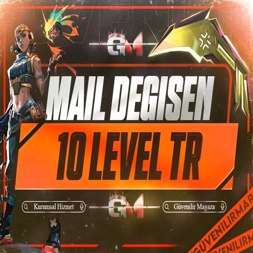 Valorant 10 Level TR Mail Değişen